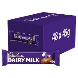 Cadbury Dairy Milk Chocolate Bar 45g