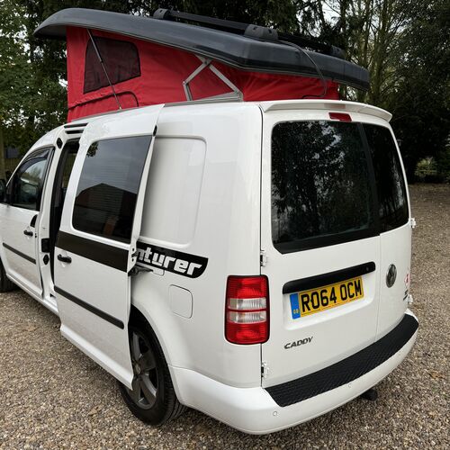 2014 (64)reg VW Caddy 1.6TDi Camper Van 2 Berth - Pro Conversion - High Spec