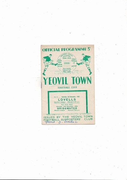 Many Football Programmes listed today