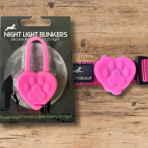Wrap Around Blinker Pink Heart