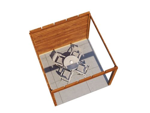 3.0mtr x 3.0mtr 28mm walled Gazebo