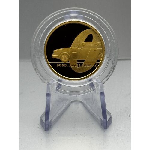 2020 Gold 1/4 Ounce Proof James Bond Coin