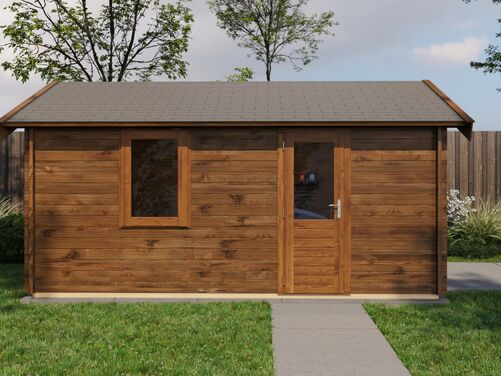 350cm x 500cm Garage