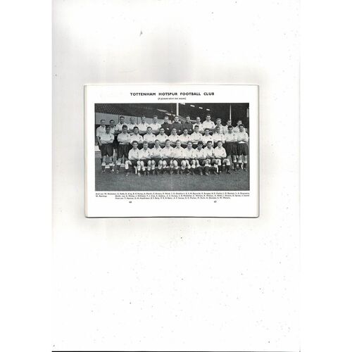 Tottenham Hotspur Football Handbook 1954/55