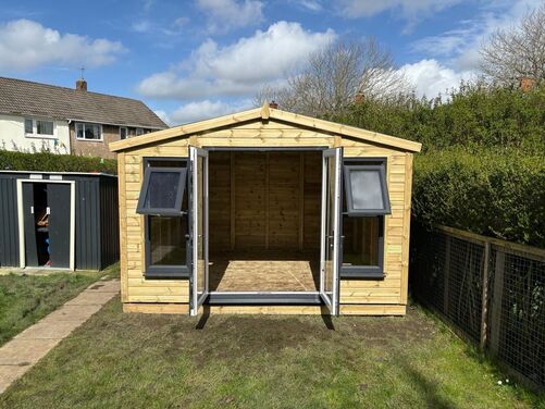 #PVC054 12x10 Apex Summer House