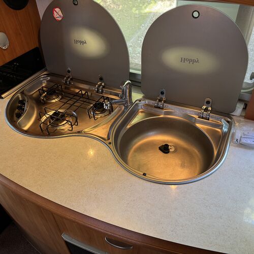 2008 Hobby Siesta 555 Motorhome Ford Transit Fixed Bed - 3 Berth