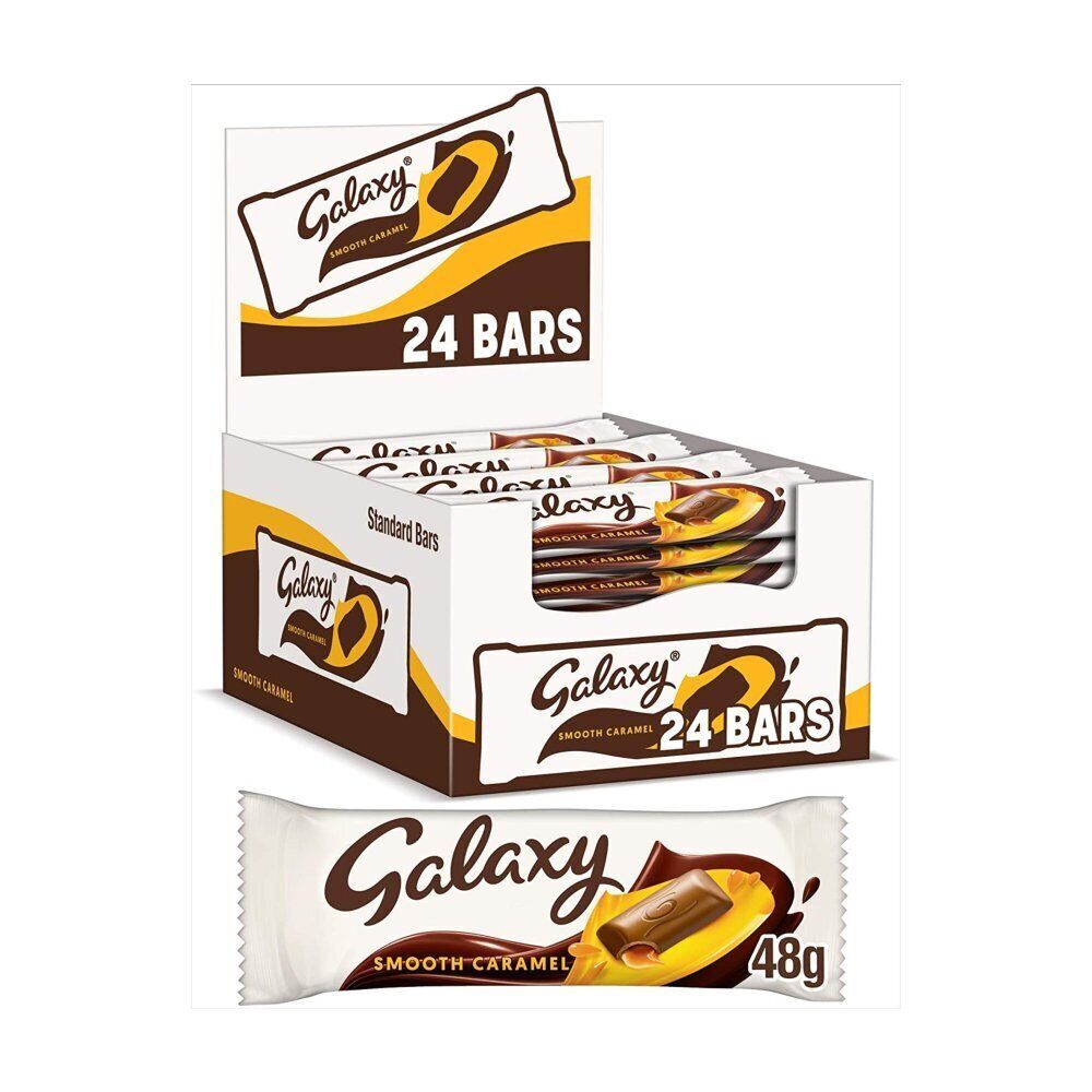 Galaxy Smooth Caramel & Milk Chocolate Snack Bar