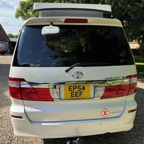 2004 Toyota Alphard 2.4 Petrol Automatic Camper Van 4 Berth