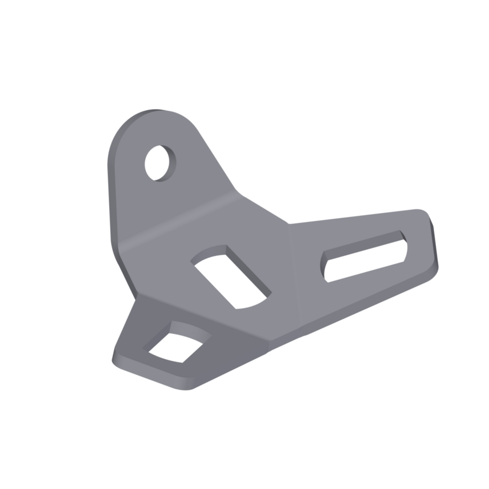 SA455 - 50° Support de fixation à 3 emplacements