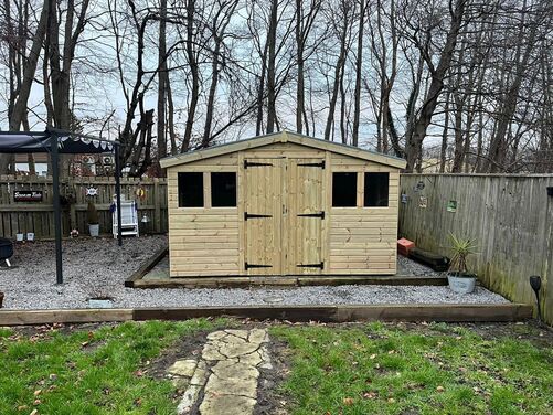 #A071 12x12 Apex Shed