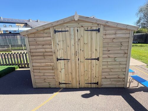 10x6 Apex Reverse Shed