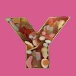 Sweet Filled Letter - Y
