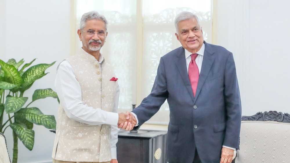 இந்திய வௌிவிவகார அமைச்சர் ஜனாதிபதியுடன் சந்திப்பு