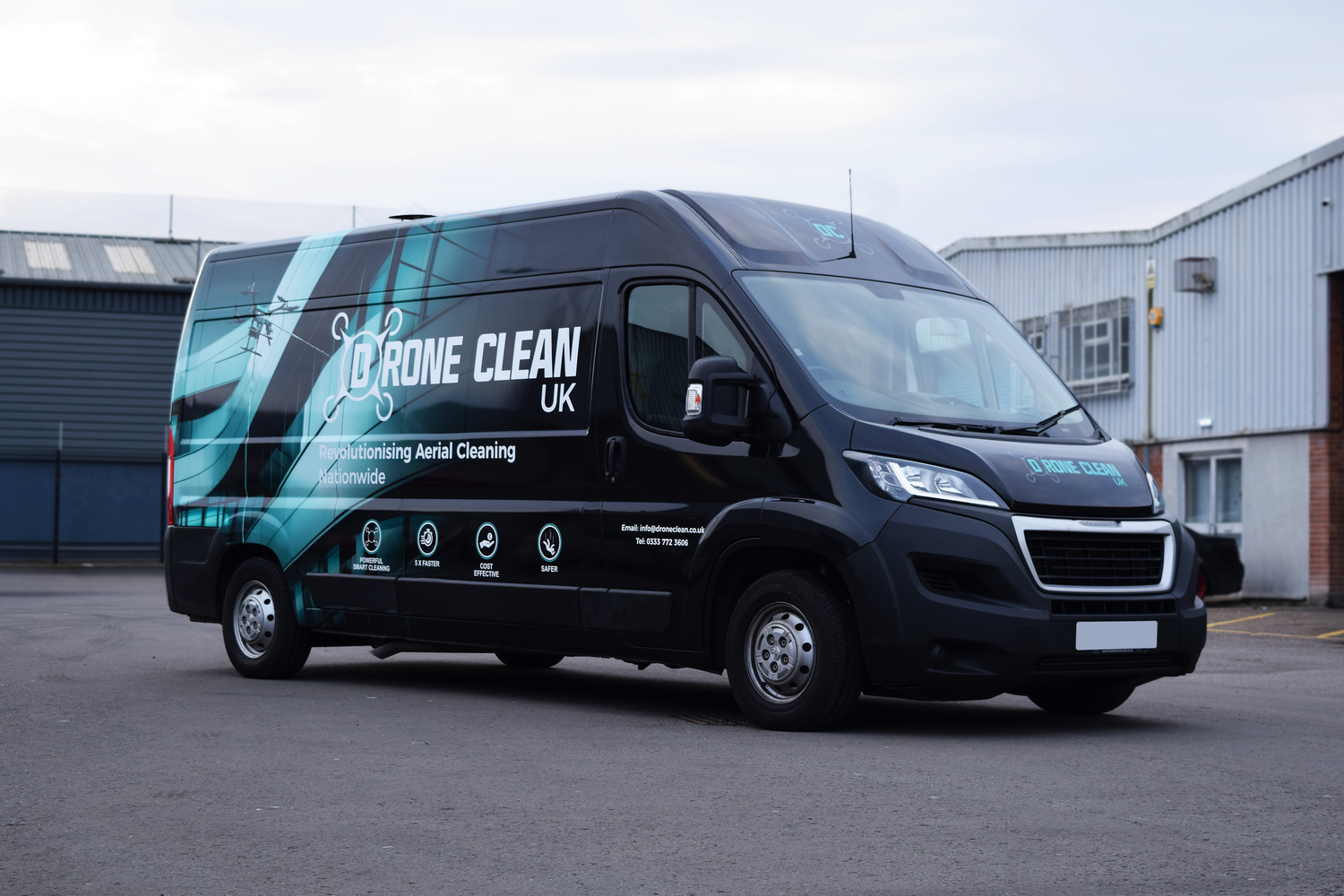 Drone Clean UK - Peugeot Boxer