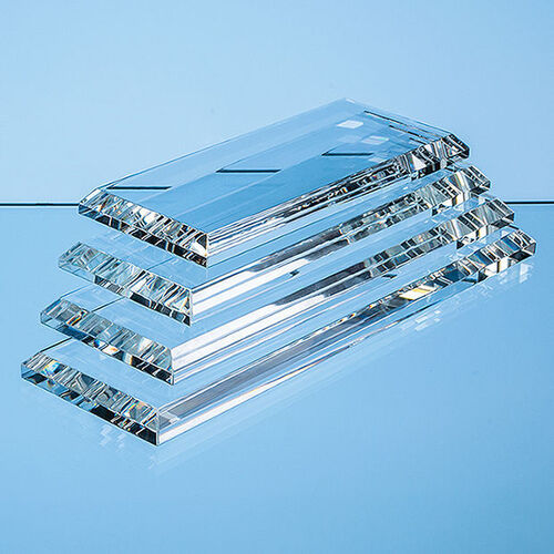 17.5cm x 7.5cm Clear Glass Base (Multiple Sizes Available)