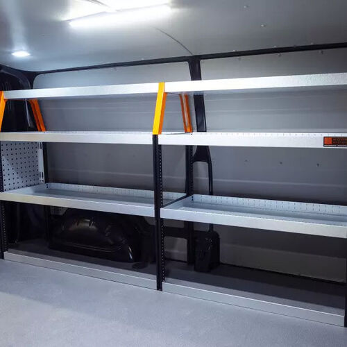 Metal Racking Systems | Campervan Conversion Specialists Essex | One Five Two Vehicle Conversions