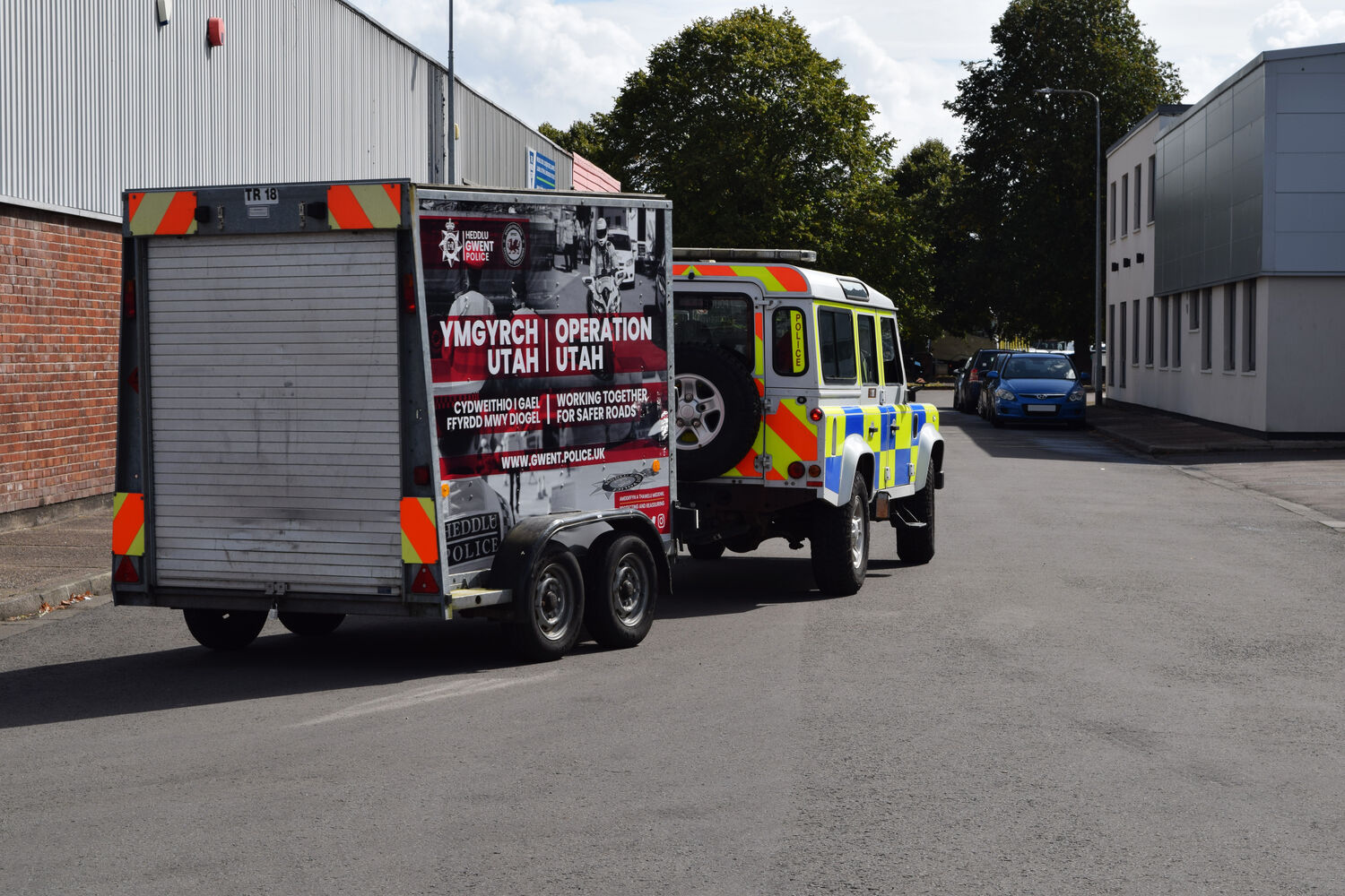 Gwent Police - Luton Box Trailer