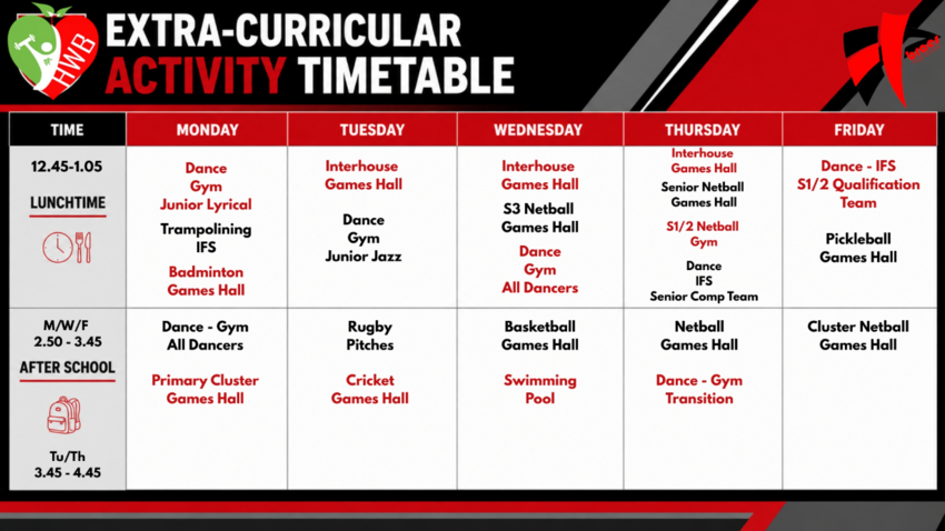Clubs and Activities | Braes High School | Braes High School | Secondary School Falkirk | Falkirk Education