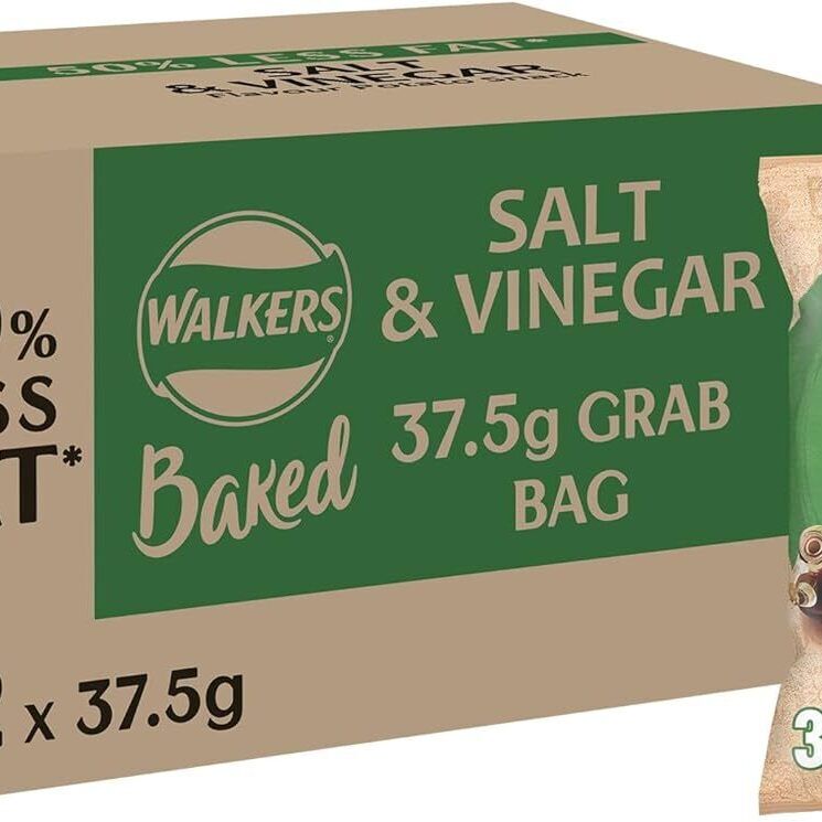 Walkers Baked Salt & Vinegar Crisps