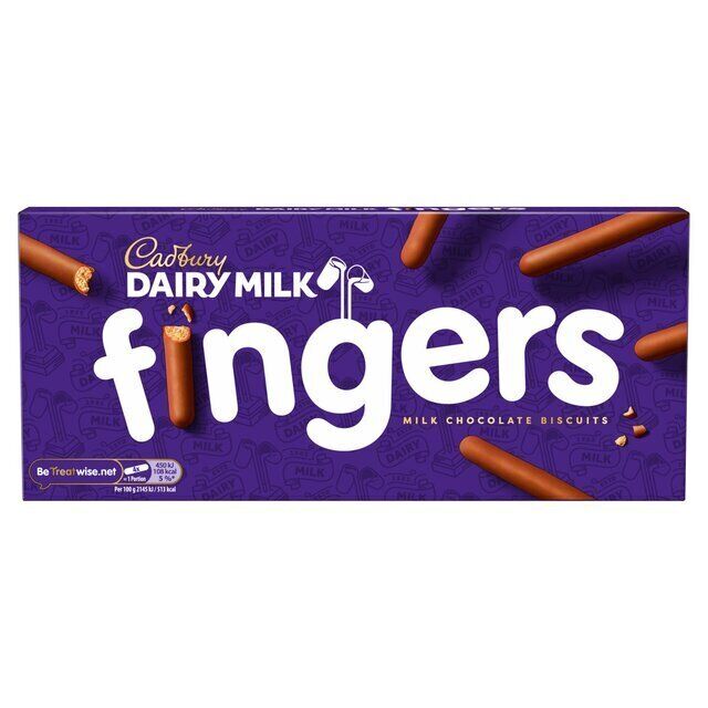 Cadbury Dairy Milk Fingers Chocolate Biscuits