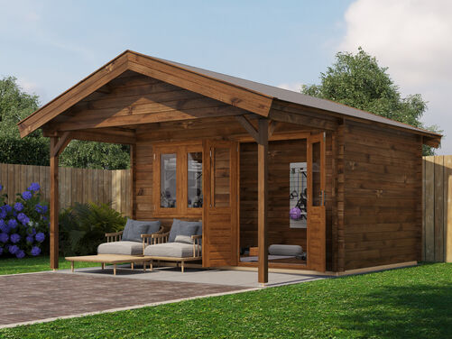 400cm x 300cm + 200cm Front Canopy