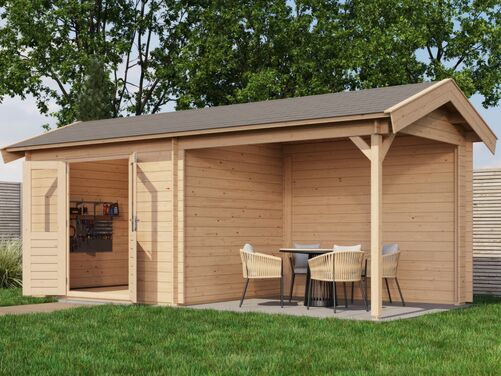 300cm x 250cm + 300cm Veranda