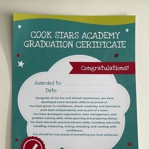 Academy Graduation Certificate x 5