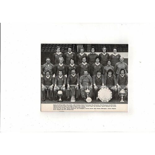 Liverpool v Bobby Charlton Select Tommy Smith Testmonial Football Programme 1976/77