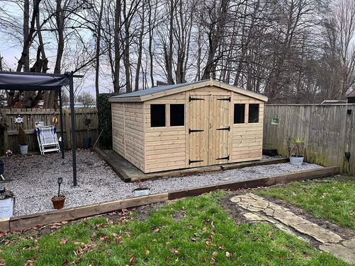 #A071 12x12 Apex Shed