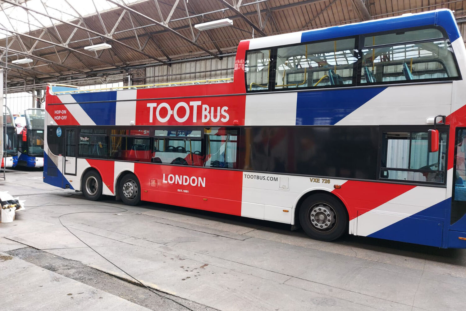 Tootbus - Optare VXE Open Top