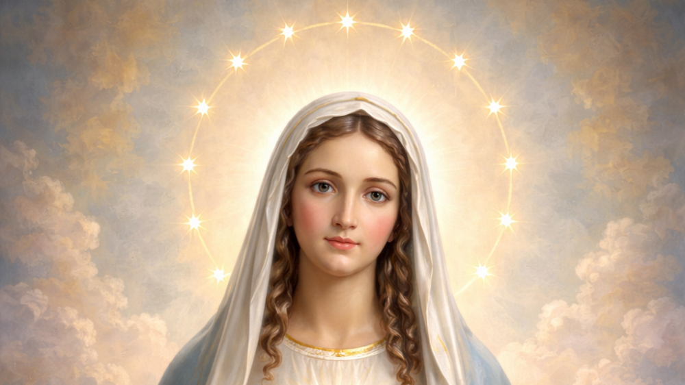 The Power of the statue of the Blessed Virgin Mary