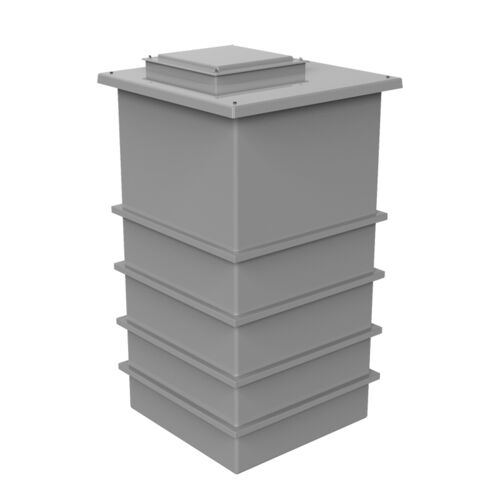 PW2001.UN 2000 Litre One Piece Un-insulated Tank