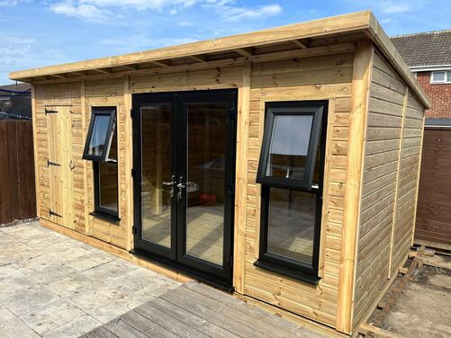 18x9 Pent Summer House