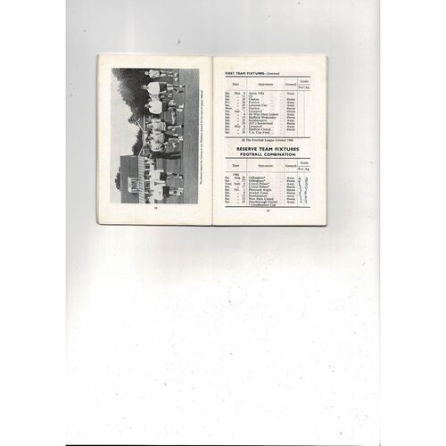 Tottenham Hotspur Football Handbook 1966/67