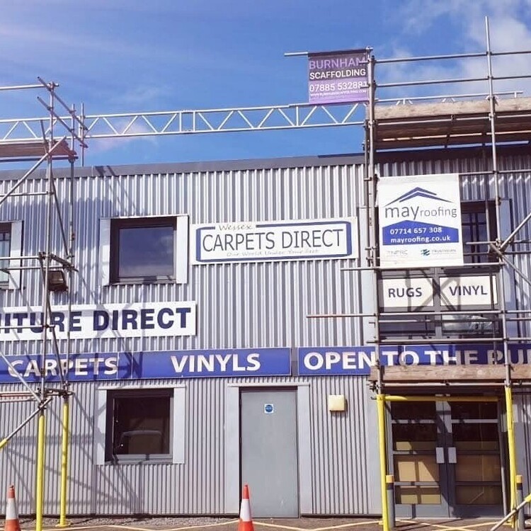 Commercial scaffolding