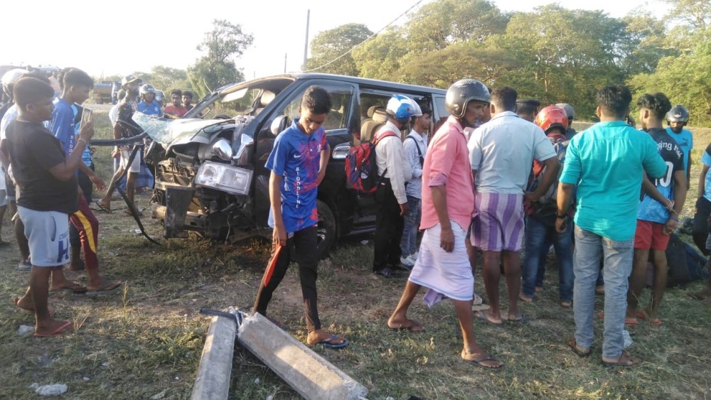 முருங்கனில் கோர விபத்து வயோதிபப் பெண் மரணம்