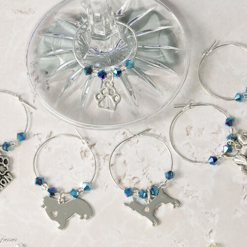 Dogs Wine Glass Charms