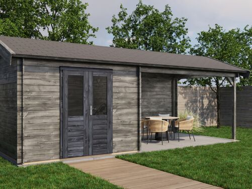 300cm x 300cm + 400cm Veranda