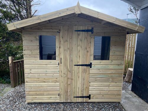 #A065 10x8 Apex Shed