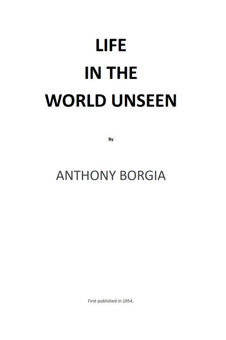 1954 | Life in the World Unseen