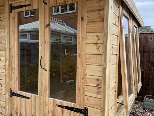 10x8 Apex Summer House