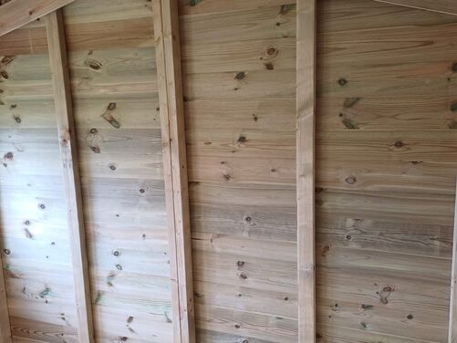 14x8 Apex Shed Open Area
