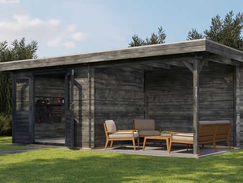 300cm x 250cm + 300cm Veranda