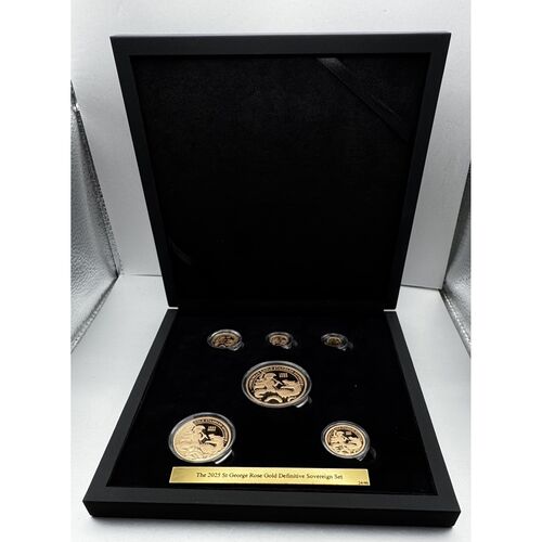 2025 KC111 Rose gold new sovereign proof set