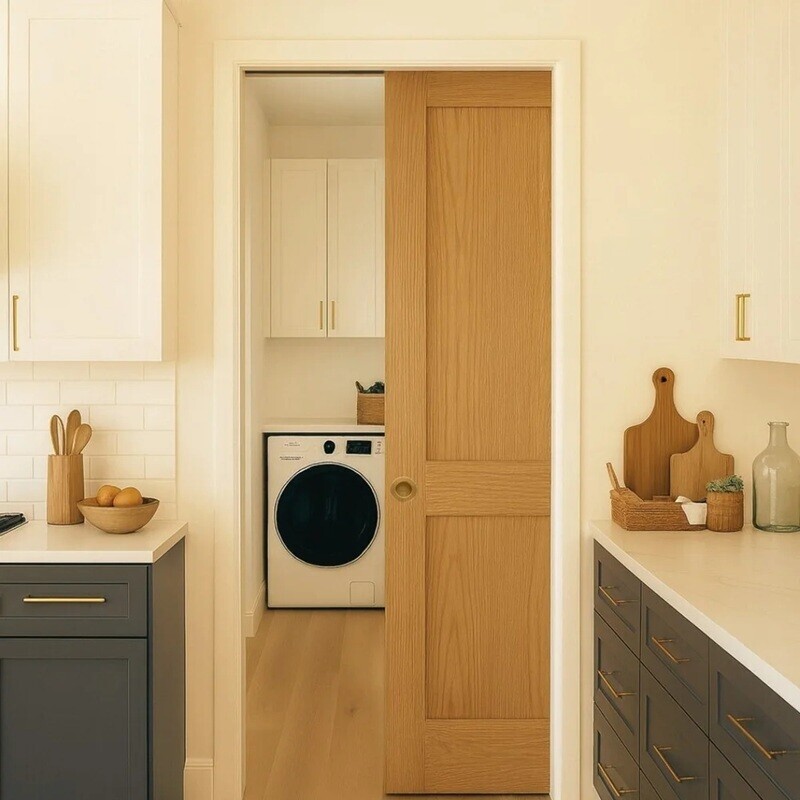 Single Or Double Rocket Pocket Door Kits | Barn Doors UK | Barn Door Hardware UK | Sliding Barn Doors