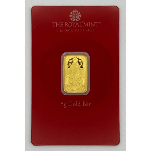 Royal mint 5 gram pure gold bar