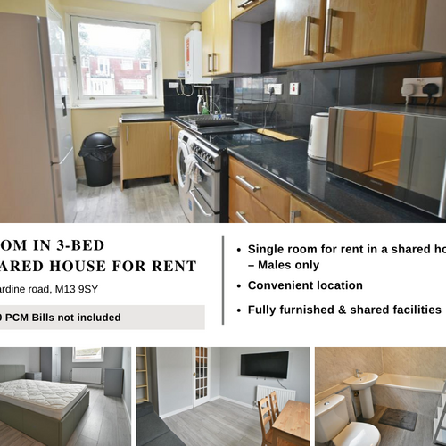 Room In 3-Bed Shared House For Rent