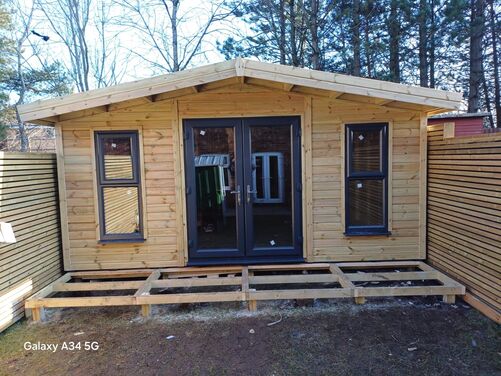 #PVC108 16x14 Apex Reverse Summer House