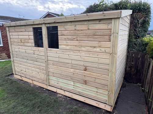 12x6 Pent Shed