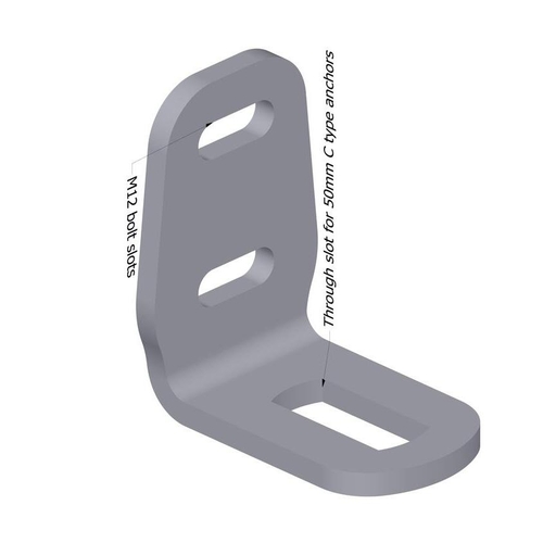SA522 - 90&deg; 3 Slot Bracket